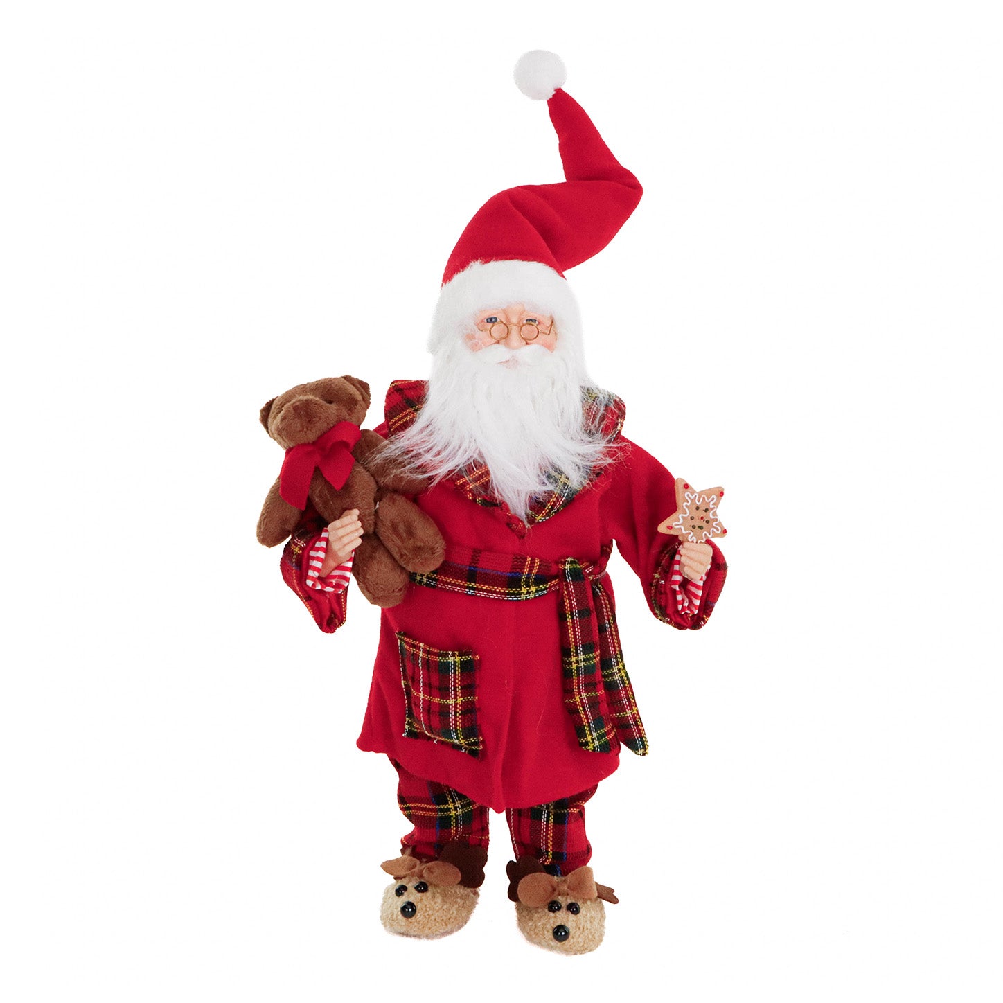 Fabr.Tart. Bedtime Santa 46 cm - Goodwill