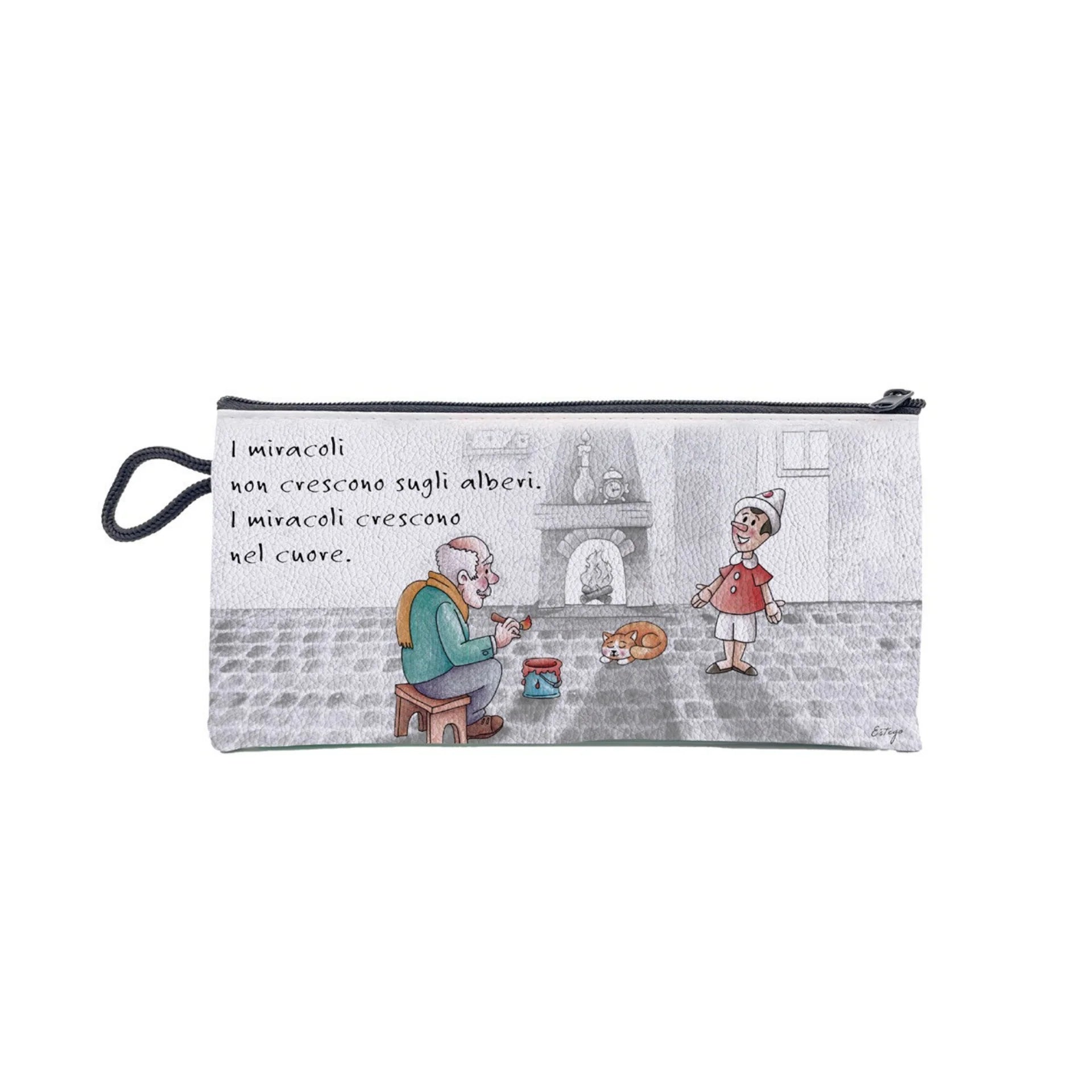 Astuccio con Design  "Pinocchio" 20x10 cm - Estego