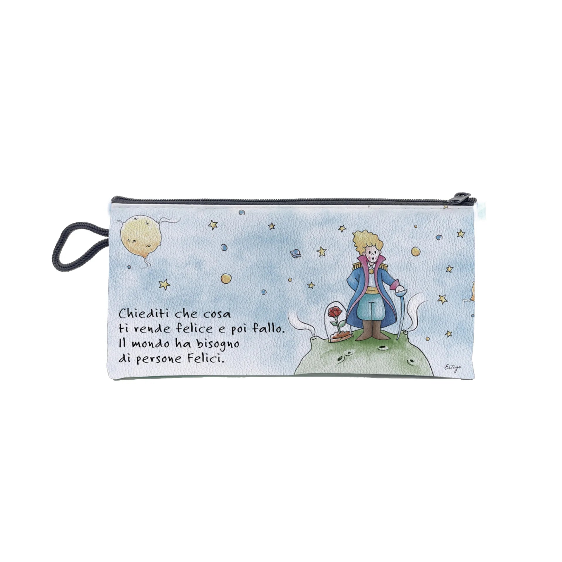 Astuccio con Design 'Il Piccolo Principe' 20x10 cm - Estego