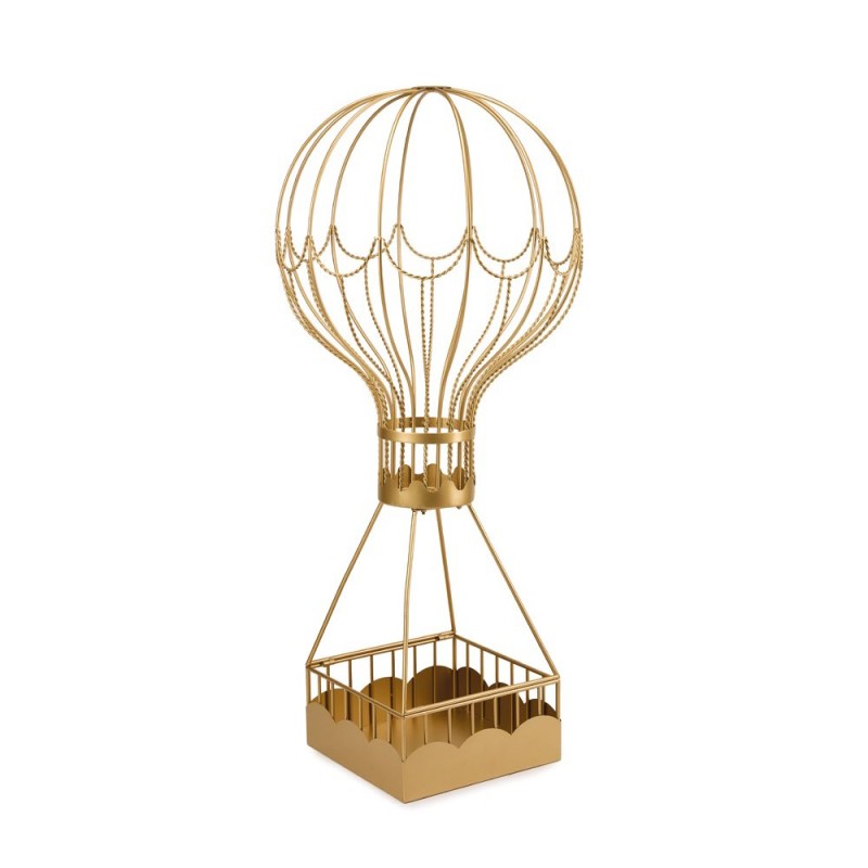 Mongolfiera Airbaloon in Metallo Dorato 123 h cm - Fade