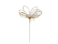Fiore Oro Glitter 59 cm - Bruco