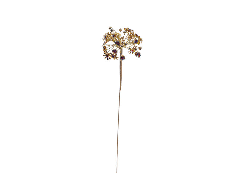 Ramo Decorativo Daisy con Strass Rosso 50 cm - Bruco