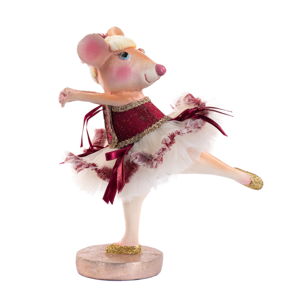 Ballerina Bettina in Resina con Abiti in Velluto 23 cm - Goodwill