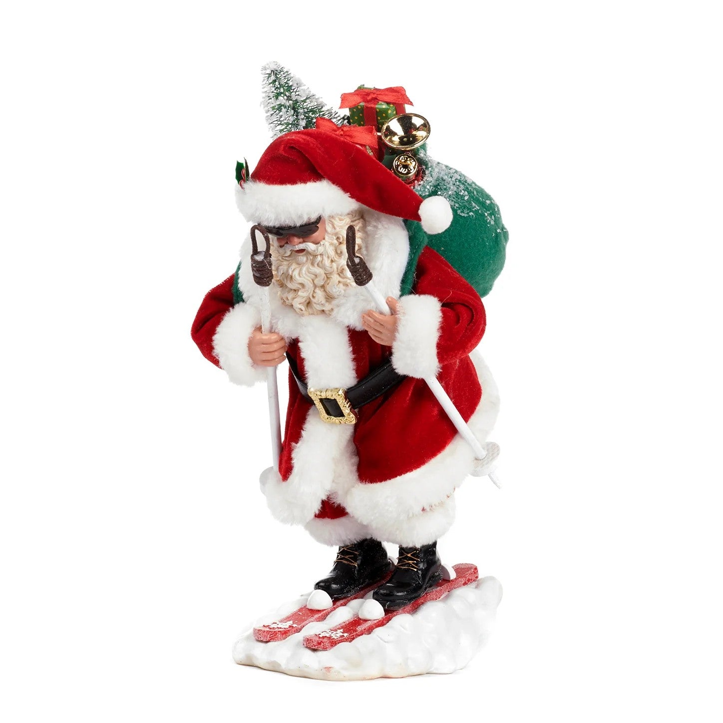 Babbo Natale con Sci 30 cm - Goodwill