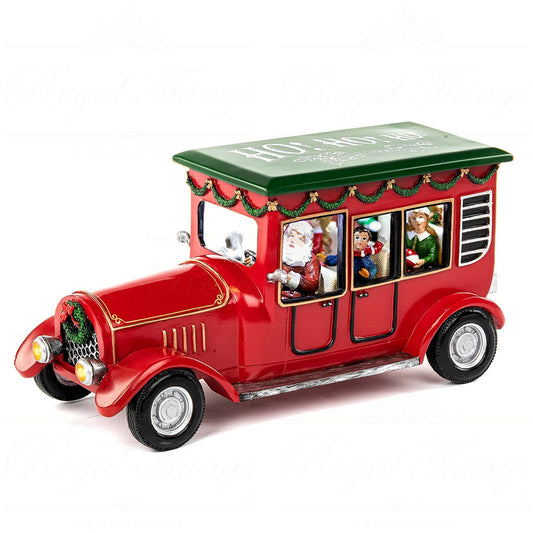 Babbo Natale in Macchina con Musica e LED - Goodwill M&G