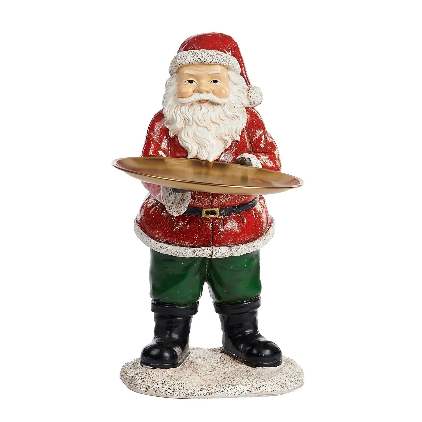 Babbo Natale Porta Piatto - Decorazione Artigianale Goodwill M&G