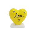 Cuore in ceramica con Frasi Assortite 10 cm - Siniscalchi