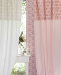 Tenda Shabby Chic “Deco Rose” con Mantovana Lavorata