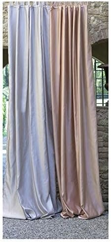 Coppia di Tende con Passanti in Raso “Satin”