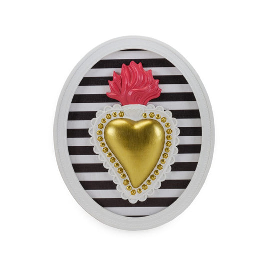 Cornice Ovale Sacra con Cuore