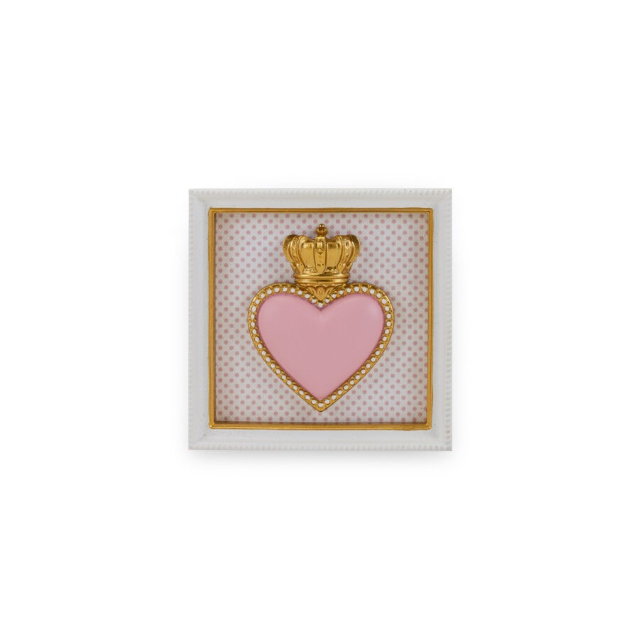 Cornice Quadrata con Cuore Sacro
