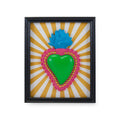 Cornice con Cuore Sacro 22x18 cm - Henriette