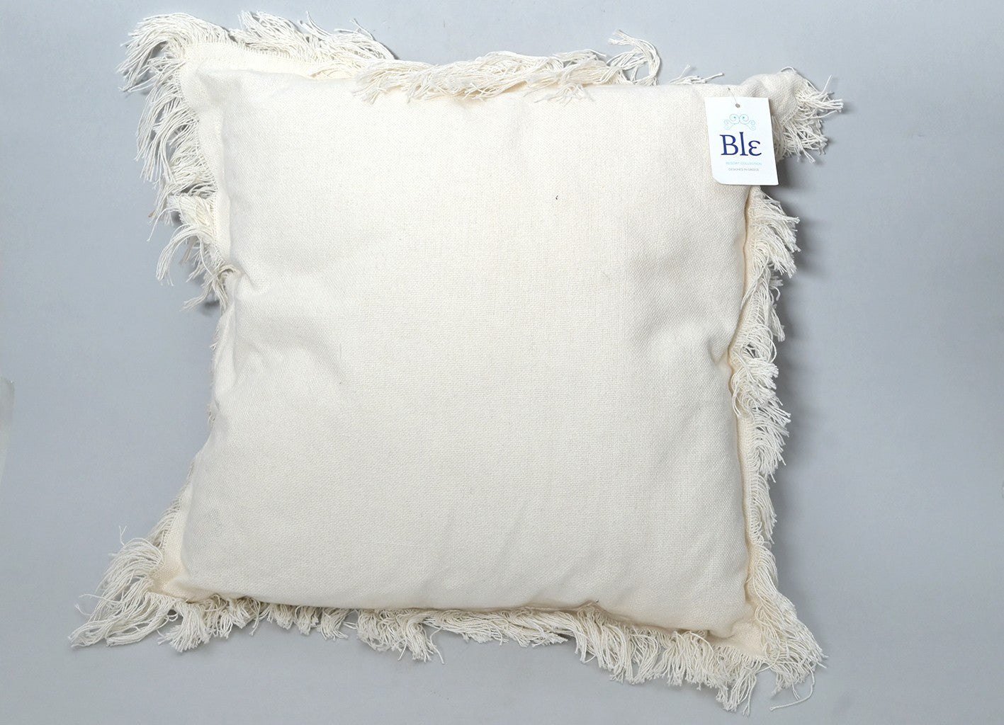 Cuscino con Balza Laterale Monocolore 40x40 cm - In Art