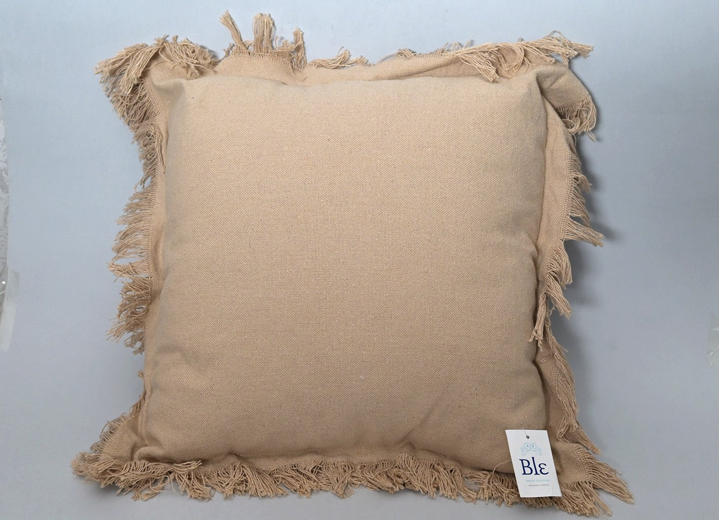 Cuscino con Balza Laterale Monocolore 40x40 cm - In Art