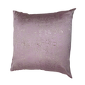 Cuscino Rosa Antico con Trama Oro 40x40 cm - Fiori di Lena