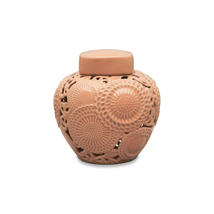 Potiche Ceramica Kyoto Pesca 23x30 cm -  Henriette