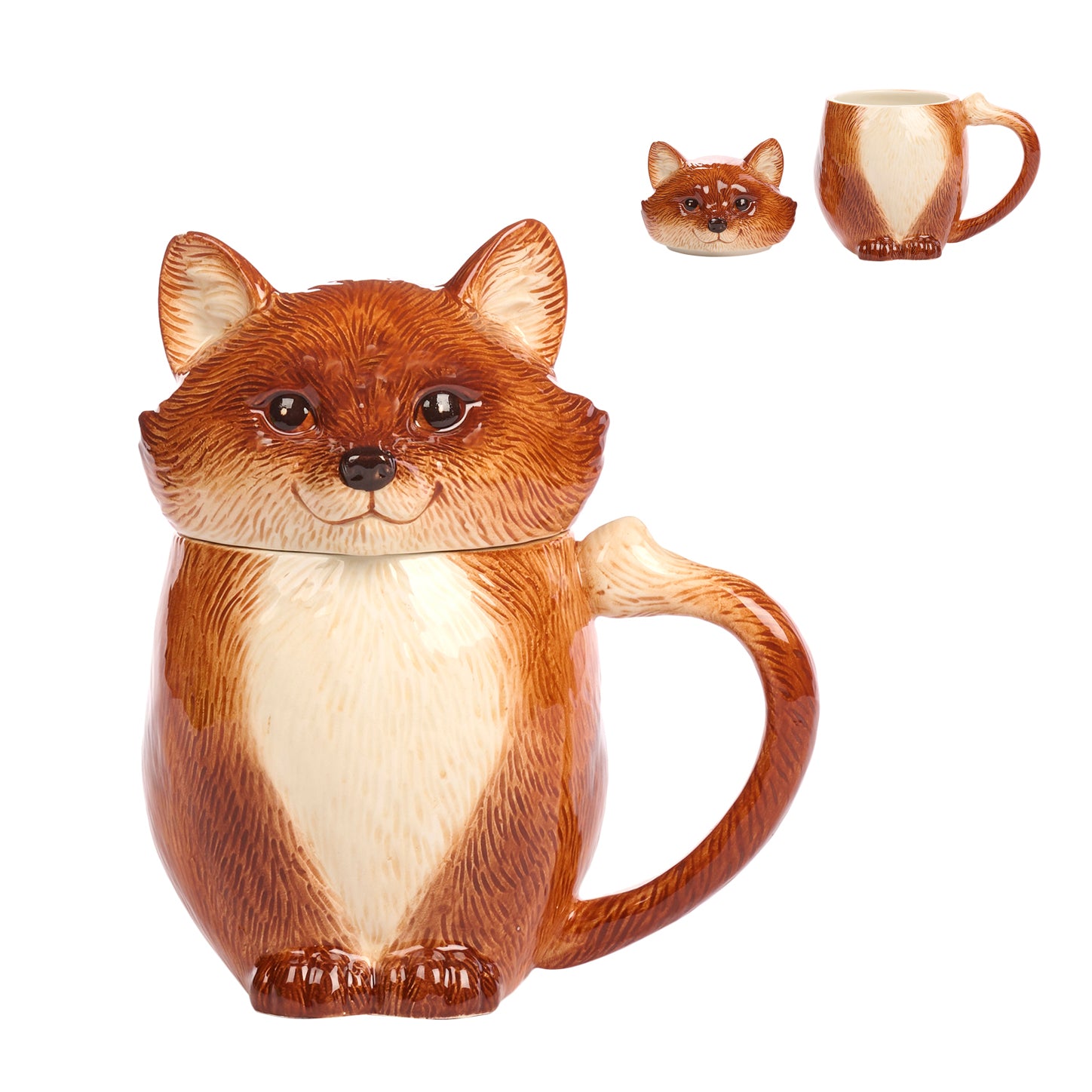 Tazza 3D Volpe 16 cm - Goodwill