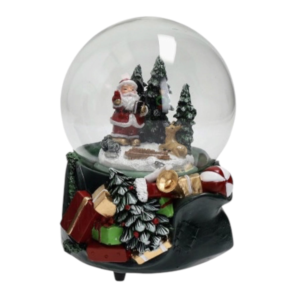 Carillon Sfera di Neve con Design Elegante