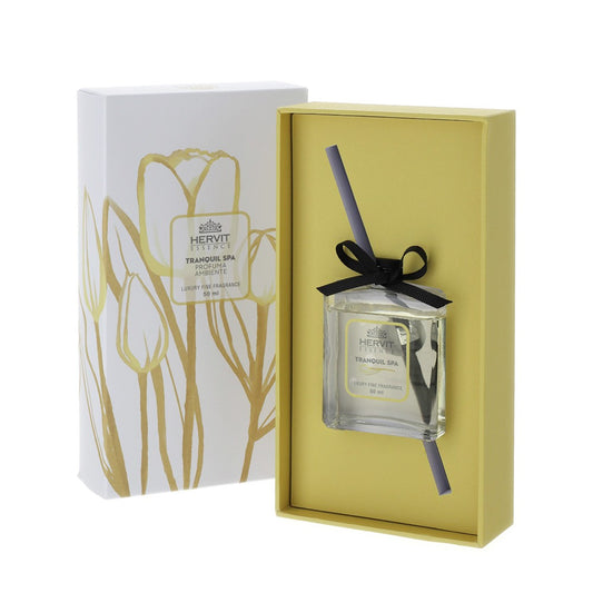 Set Profuma Ambiente con Diffusore in Vetro e Bastoncini - "Tulip"