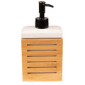 Dispenser Sapone con Dettagli Legno - Clayre e Eef
