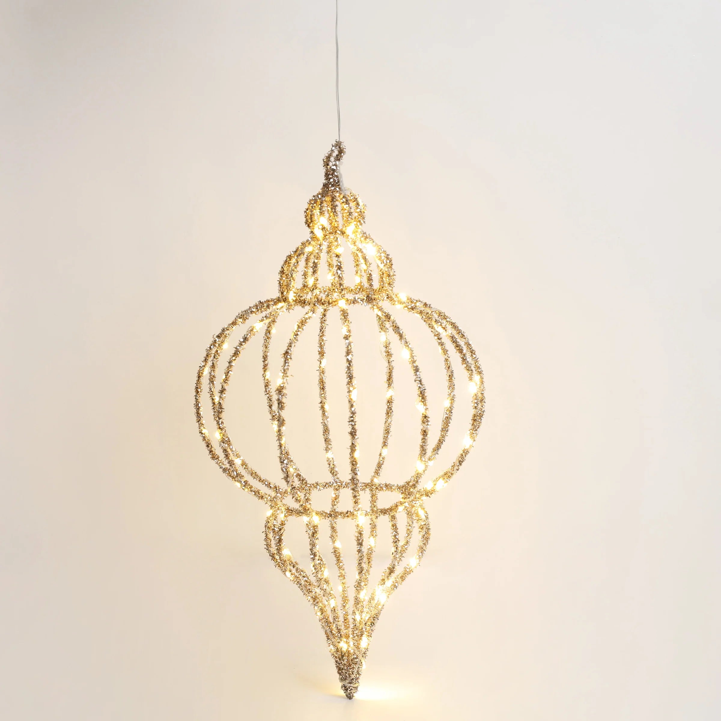 Lampada LED Glitter in Velluto - Fiori di Lena