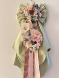 Fiocco Artigianale Fior di Seta 80 h cm - Madame Fioccò