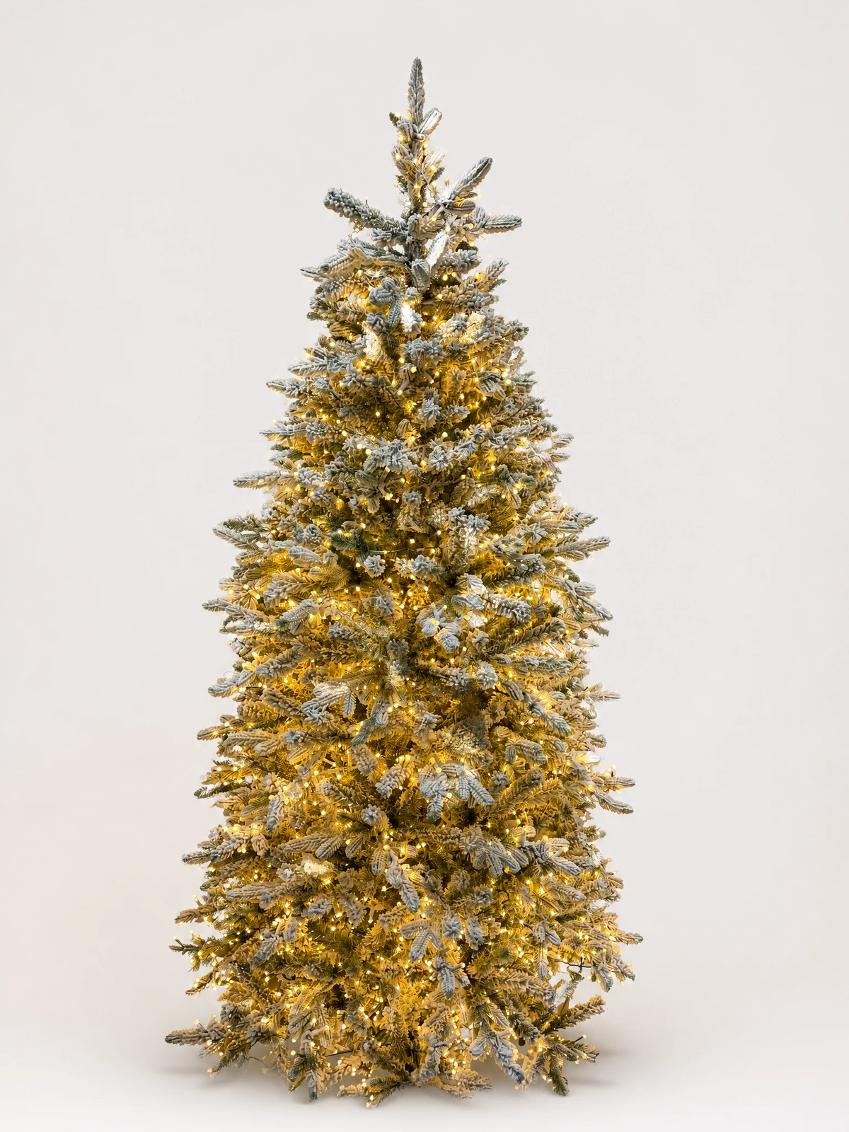 Albero Paris Innevato 3200 LED 210 h cm - Flora