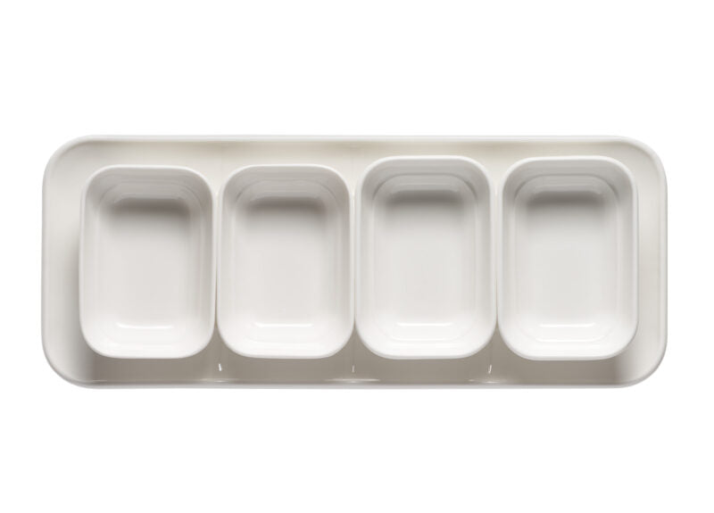 Set Antipastiera in Ceramica 33x14 - Galbiati