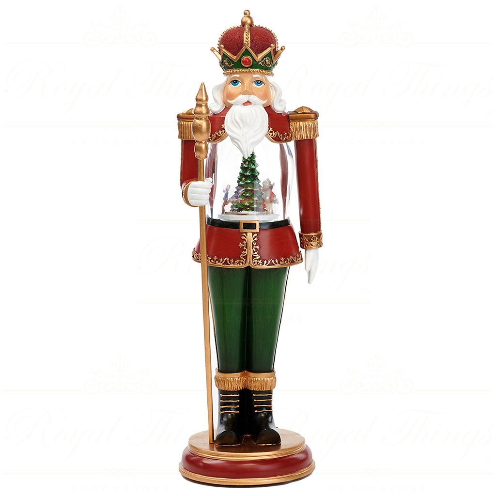 Carillon Schiaccianoci con Albero LED Motion 56 cm - Goodwill