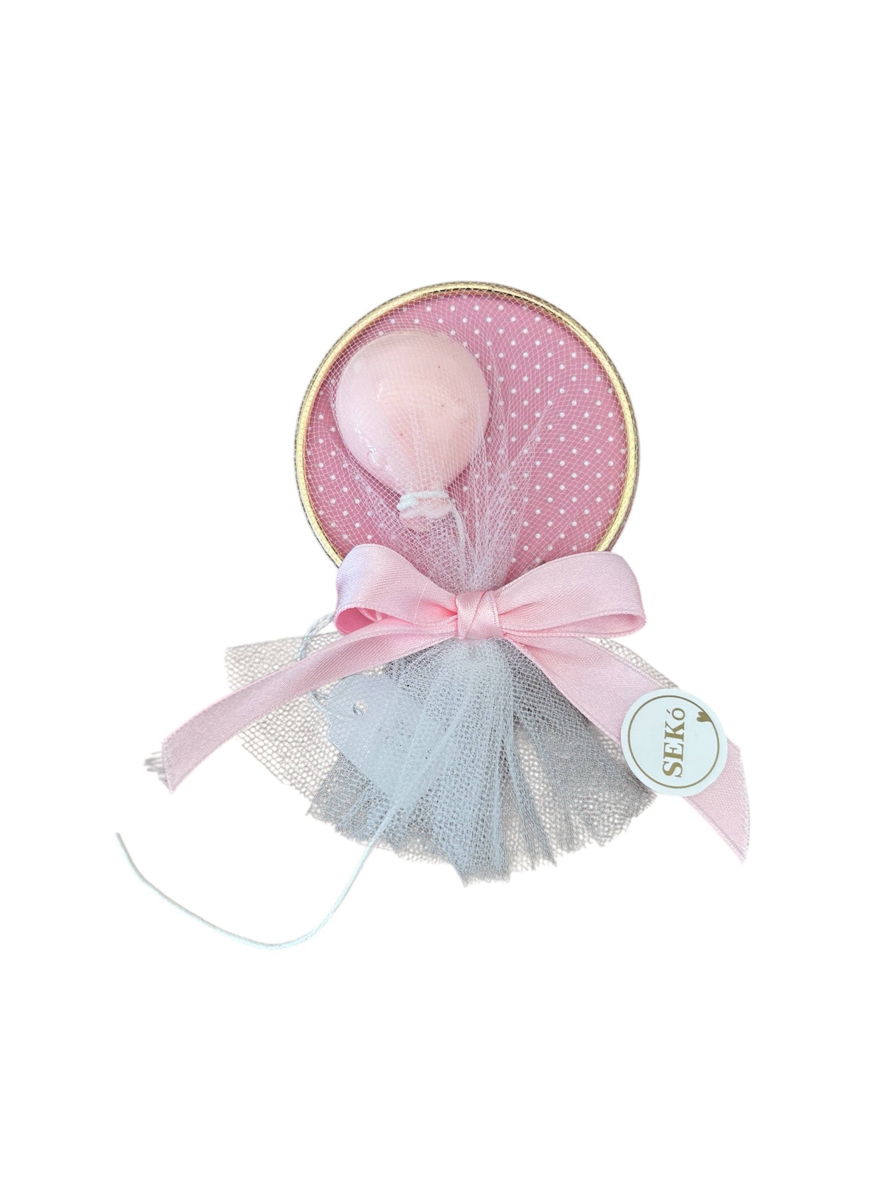 Saponetta a Forma di Palloncino in Colori Pastello