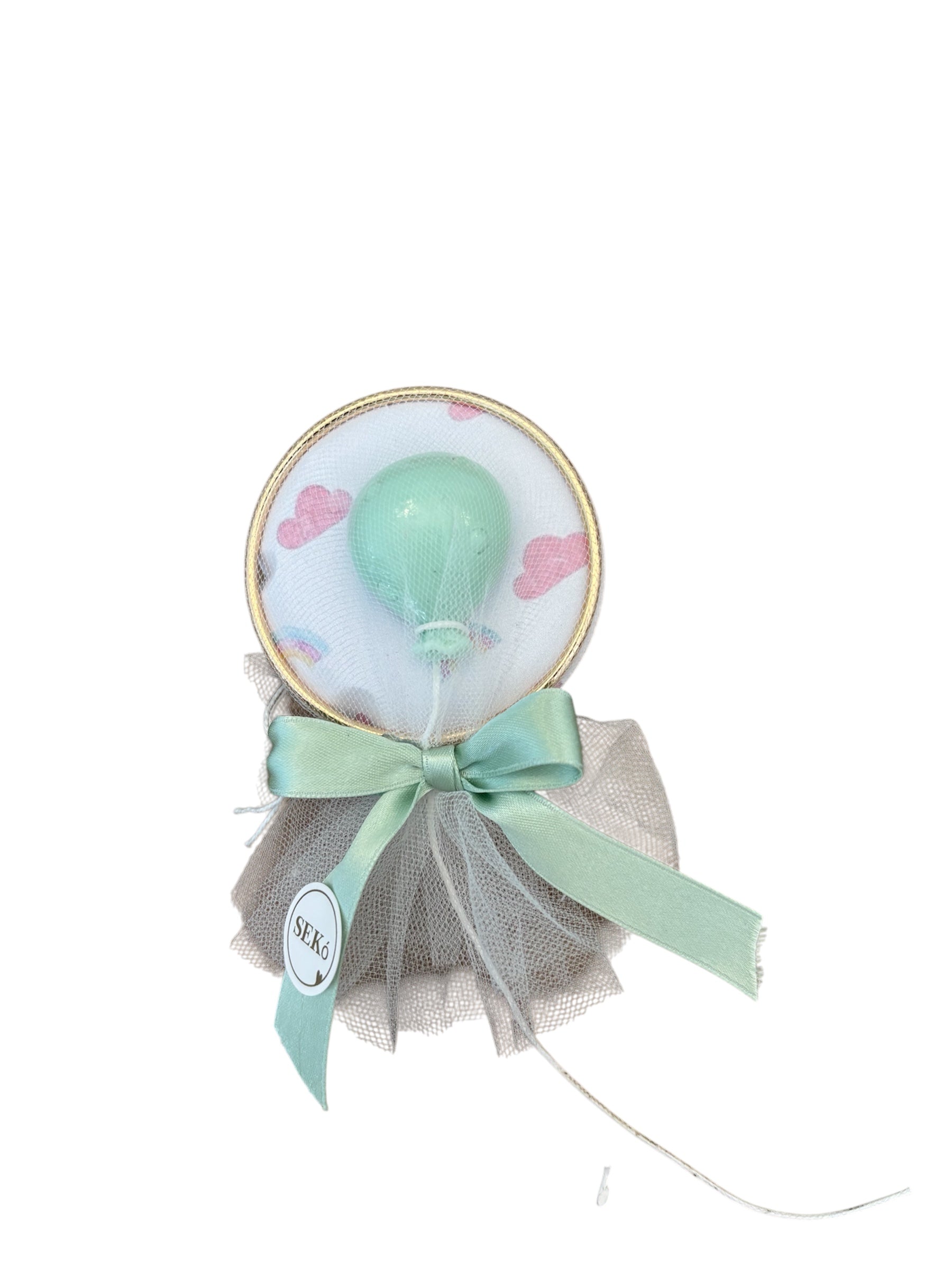 Saponetta a Forma di Palloncino in Colori Pastello