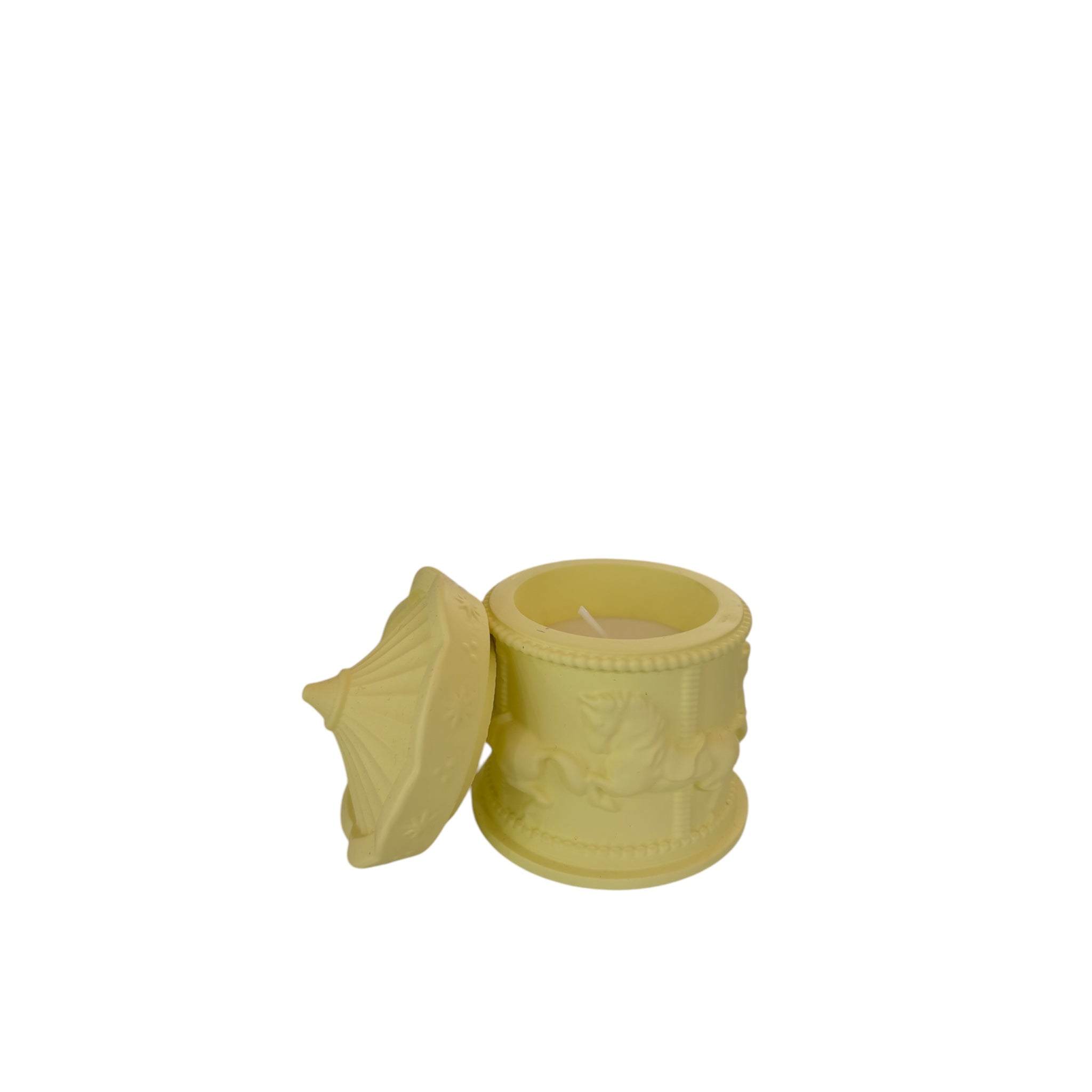 Candela Profumata Forma di Carosello – Sara’s Idea