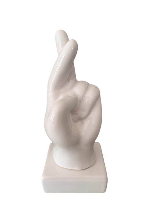 Scultura in Ceramica "Gesto della Speranza" – Amagè