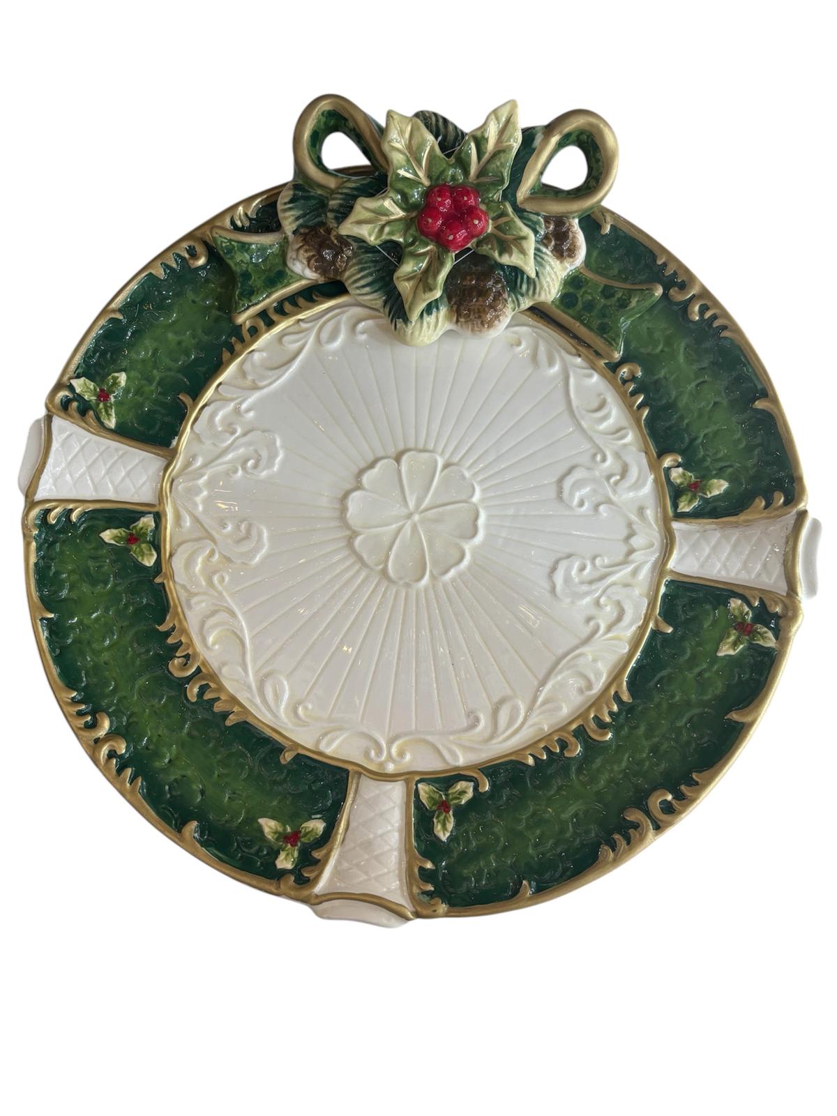 Vassoio Rotondo da Portata in Ceramica  36 cm - Hervit