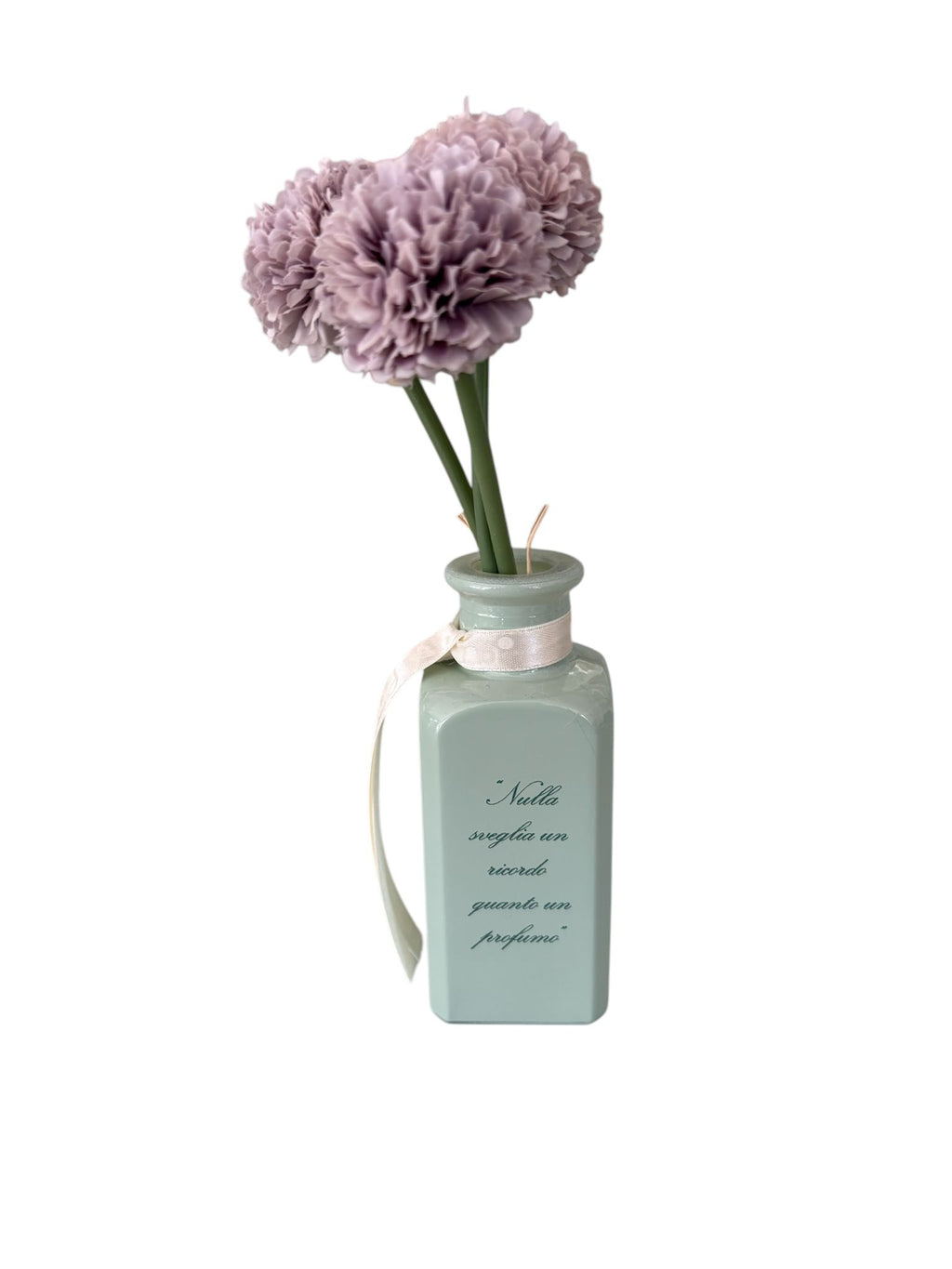 Set Profumatore con Vasetto Decorato, Fiori e Boccetta di Profumo – Fiori di Lena