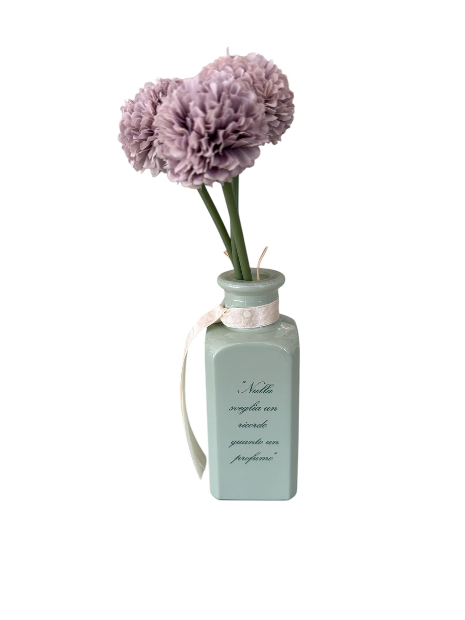 Set Profumatore con Vasetto Decorato, Fiori e Boccetta di Profumo – Fiori di Lena