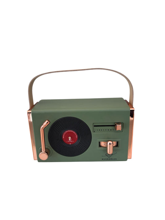 Cassa Bluetooth e Radio Portatile dal Design Vintage – Madrhelen