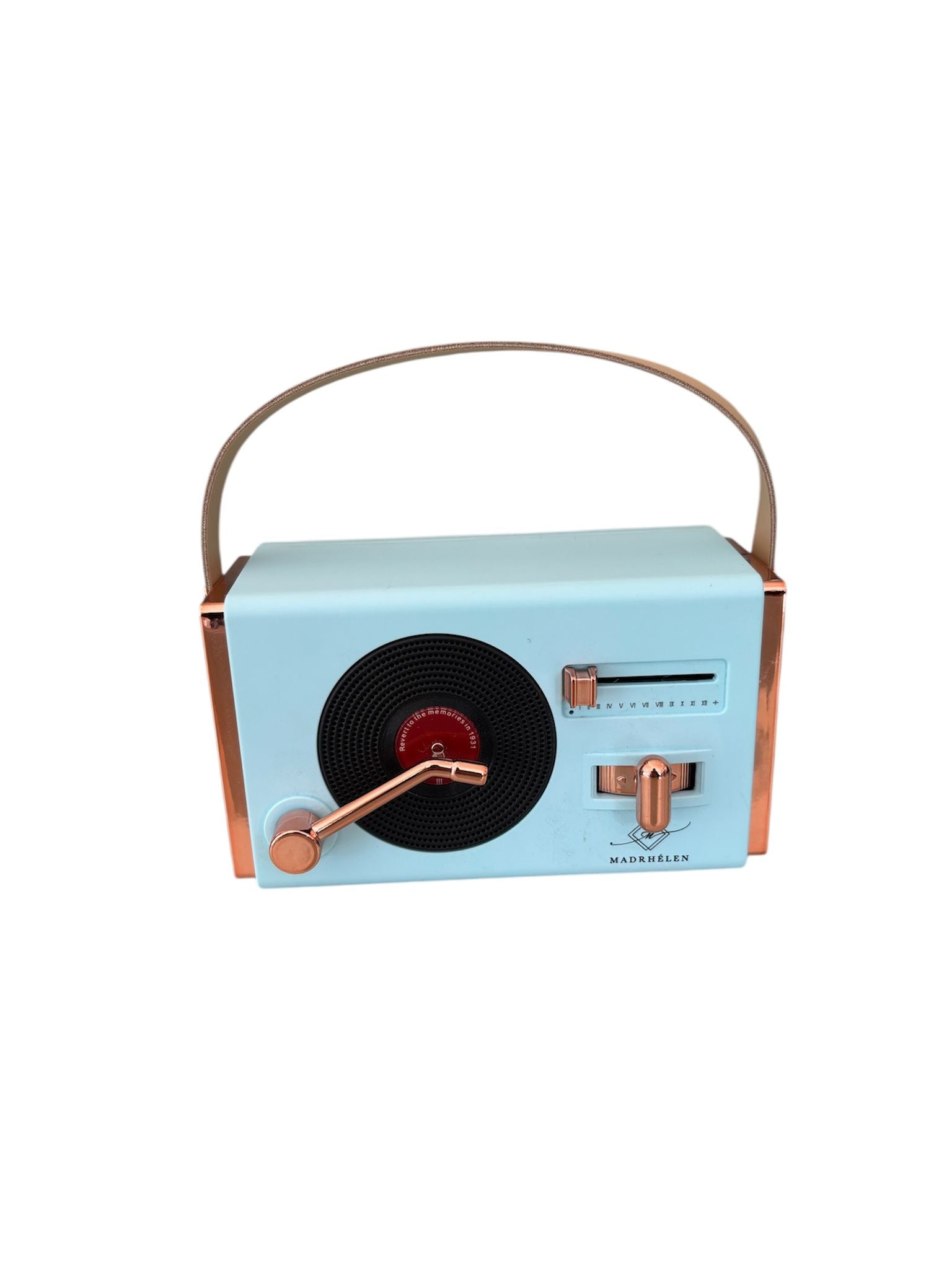 Cassa Bluetooth e Radio Portatile dal Design Vintage – Madrhelen