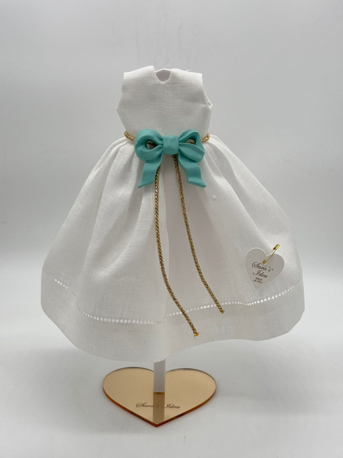 Abito Profumatore in Lino con Gessetto – Sara’s Idea