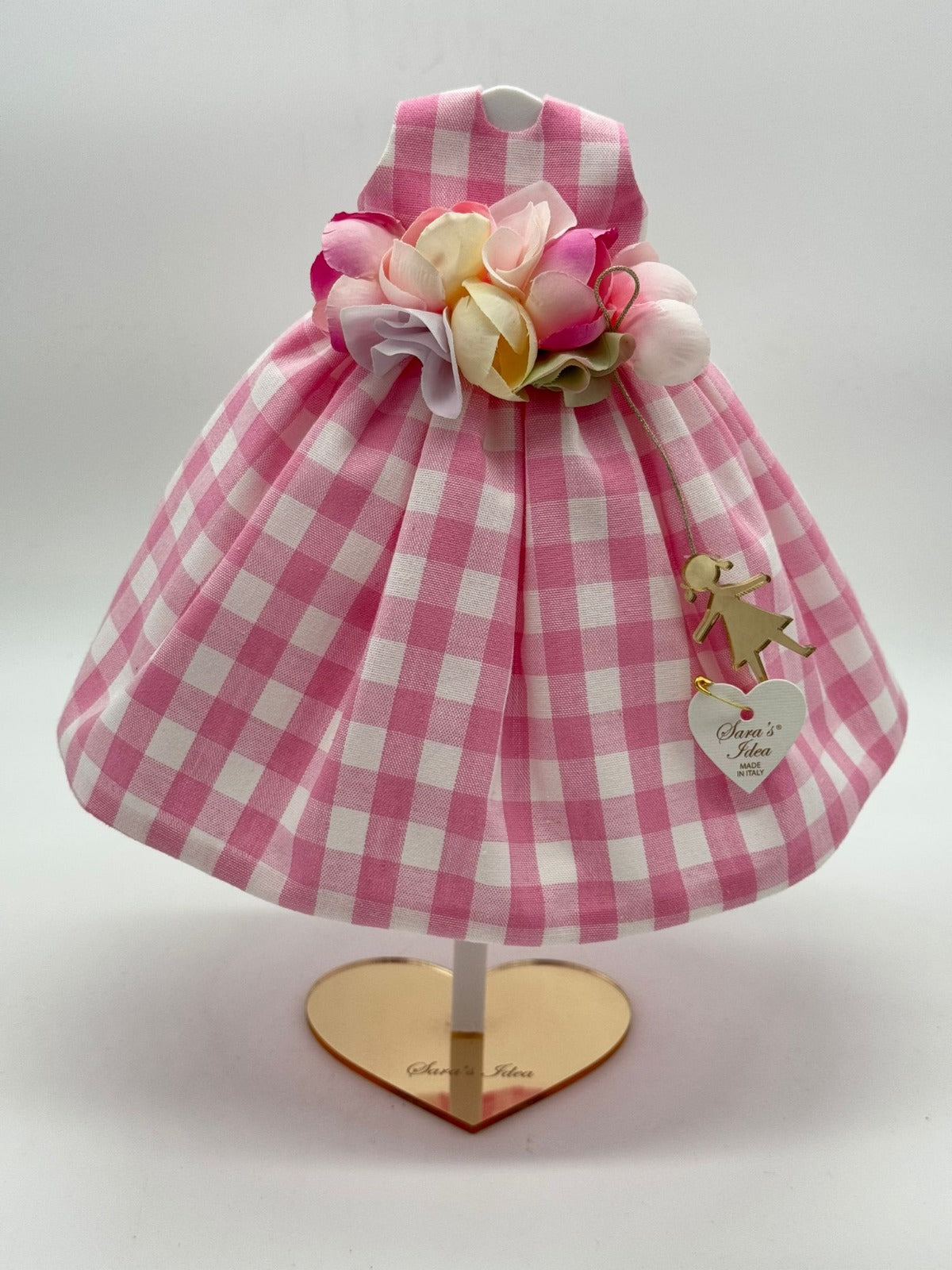Abito Profumatore in Cotone a Quadretti – Sara’s Idea