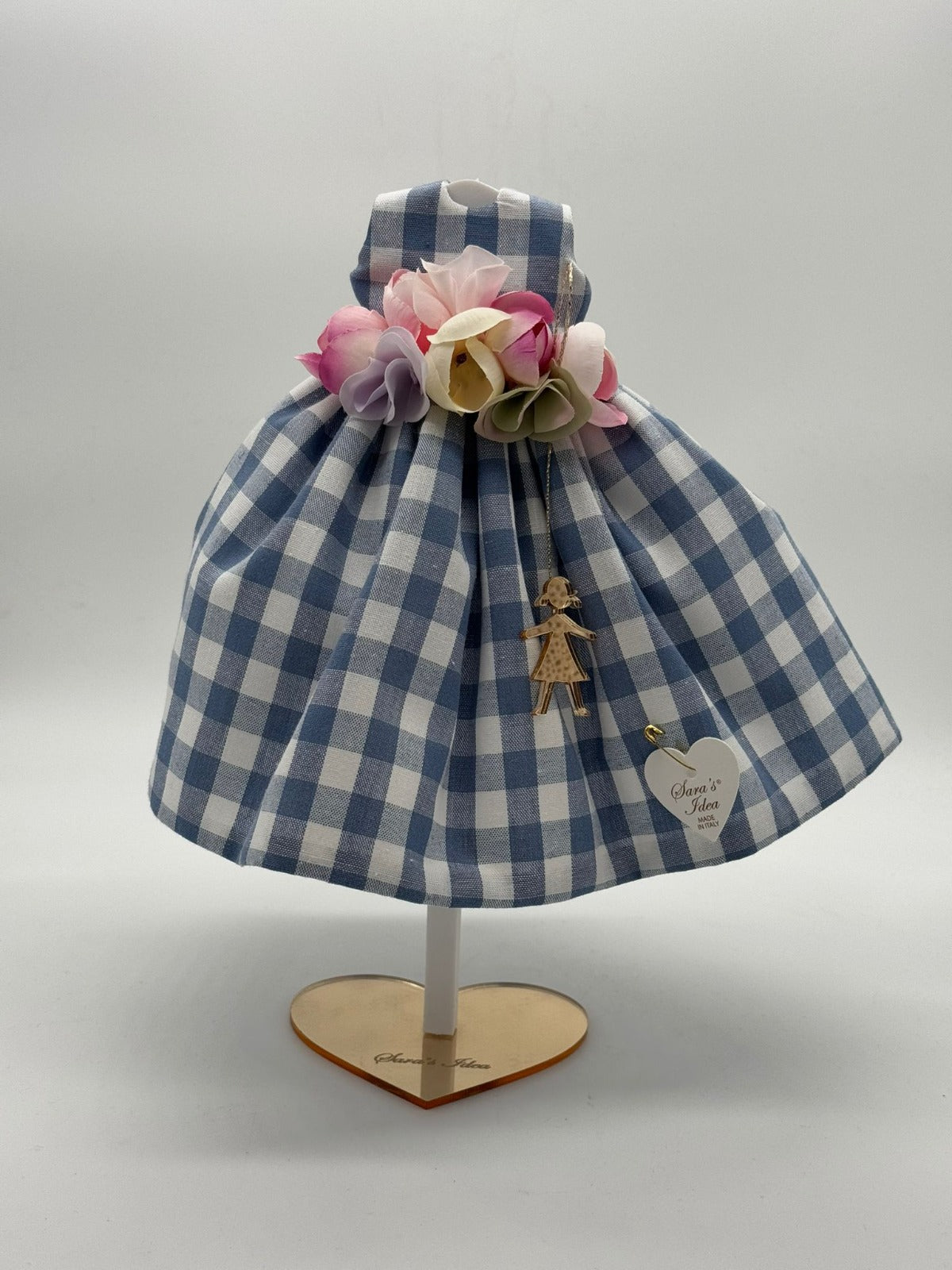 Abito Profumatore in Cotone a Quadretti – Sara’s Idea