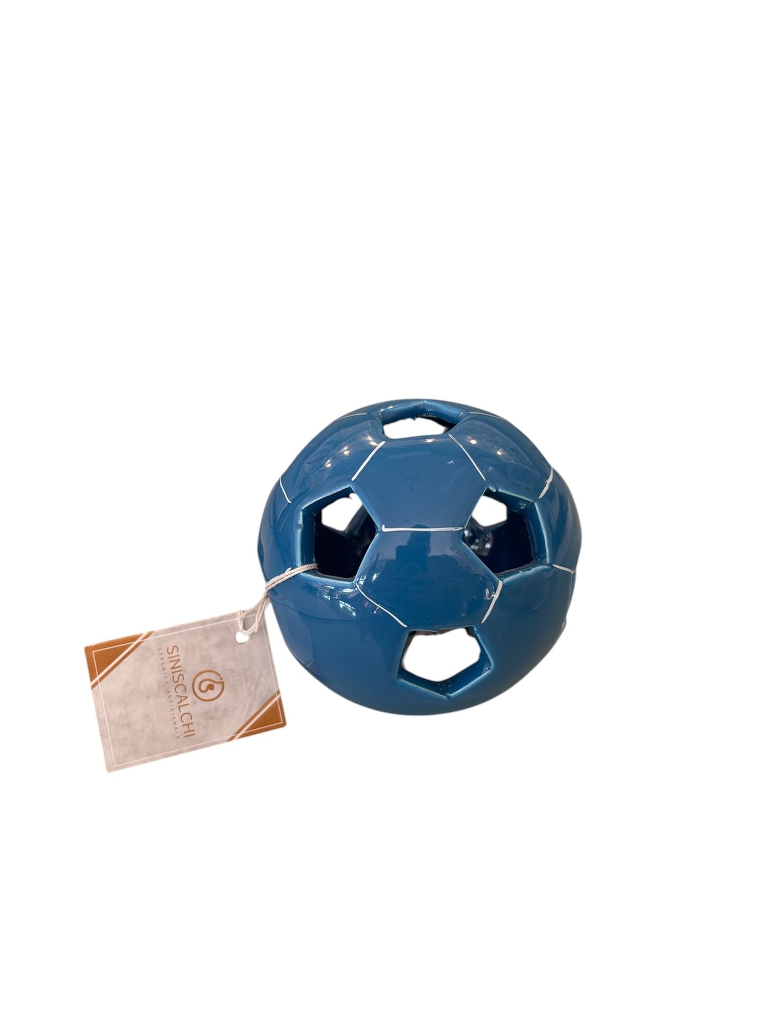 Lampada LED a Forma di Pallone in Ceramica – Siniscalchi