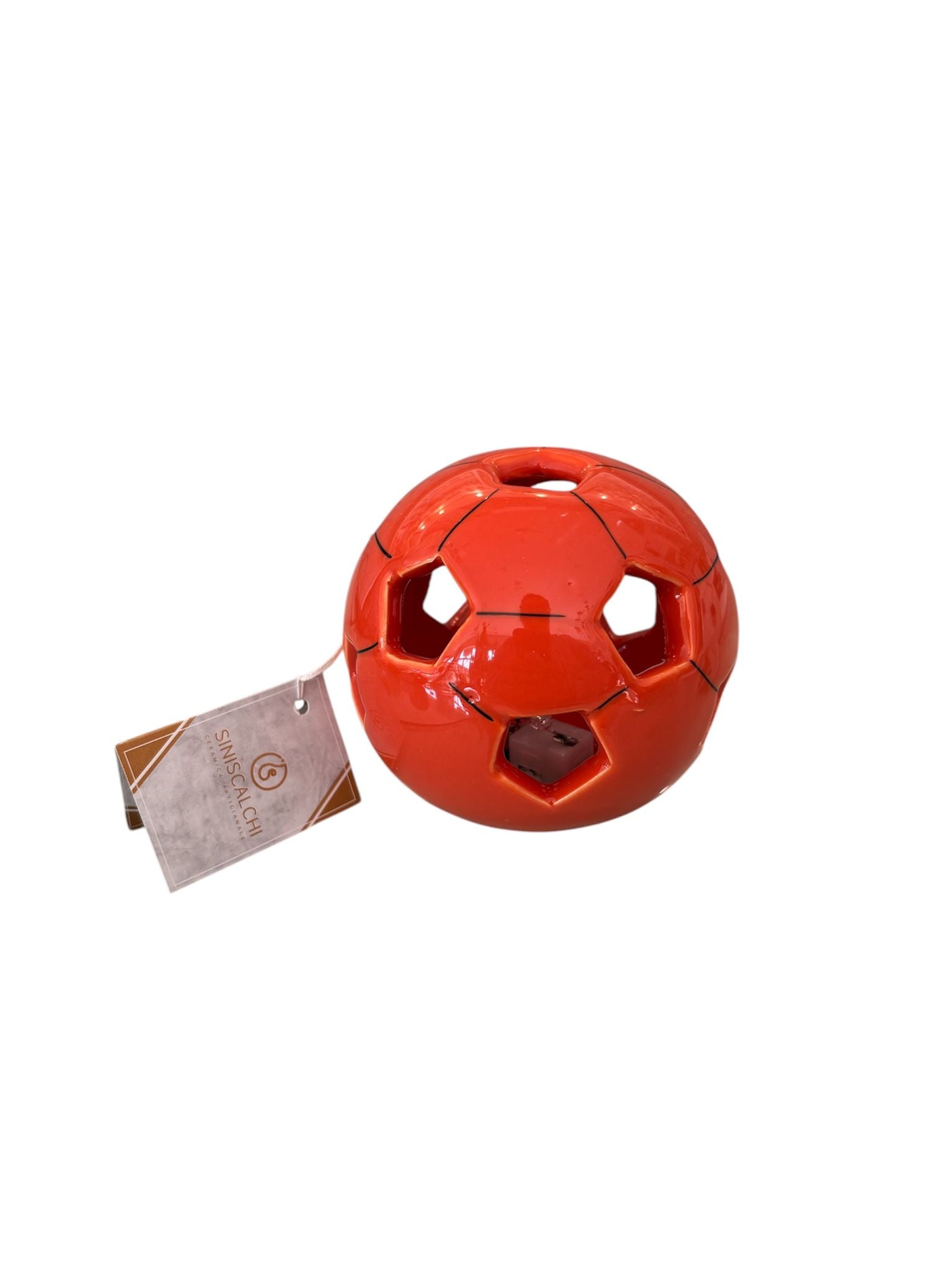 Lampada LED a Forma di Pallone in Ceramica – Siniscalchi