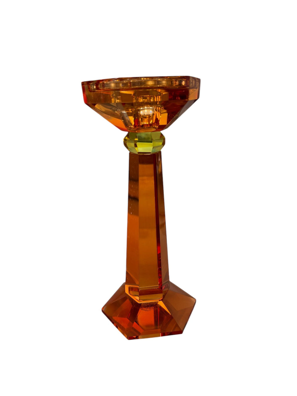 Candelabro in Vetro Colorato  – Pozzi Milano