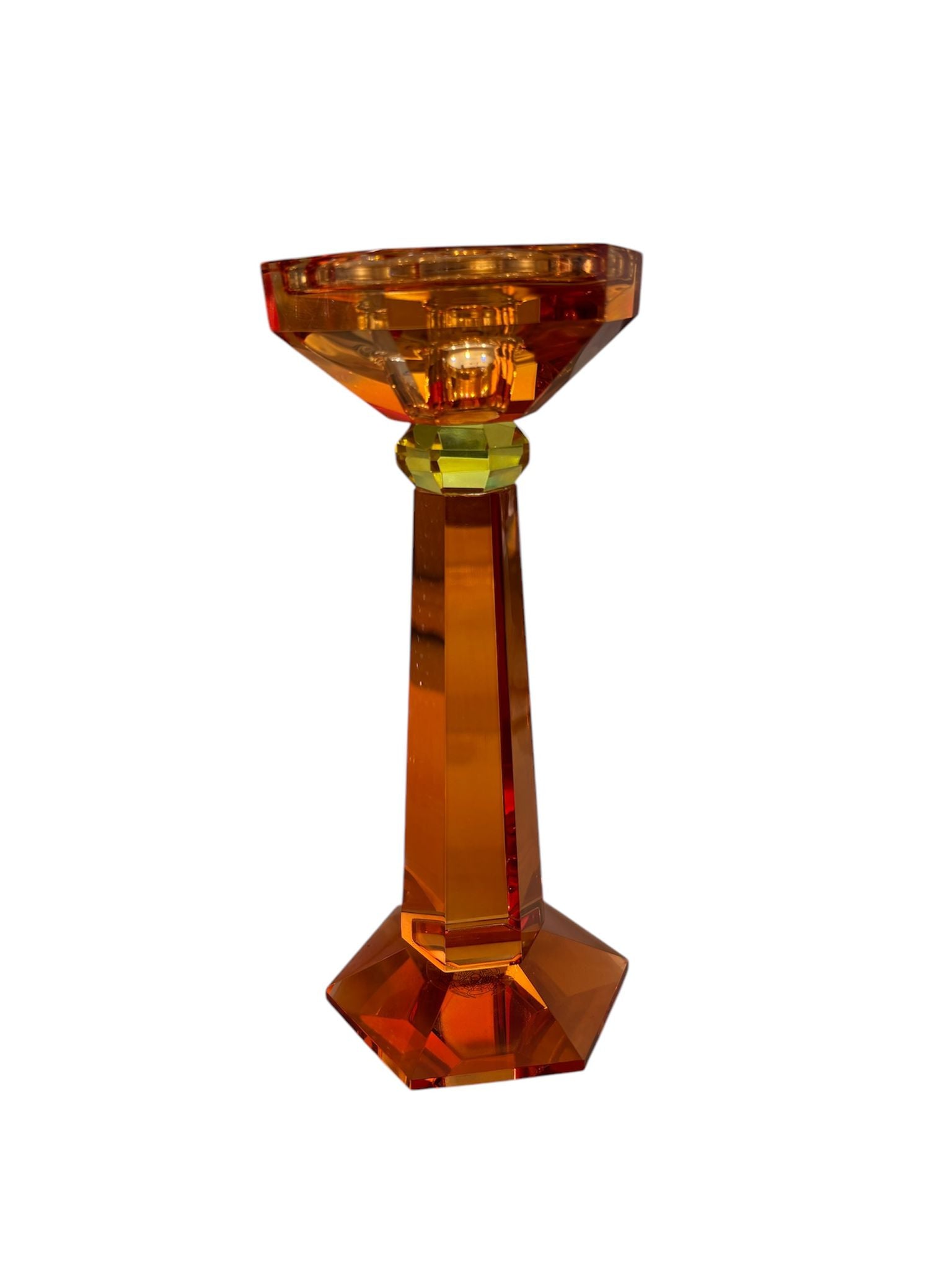 Candelabro in Vetro Colorato  – Pozzi Milano