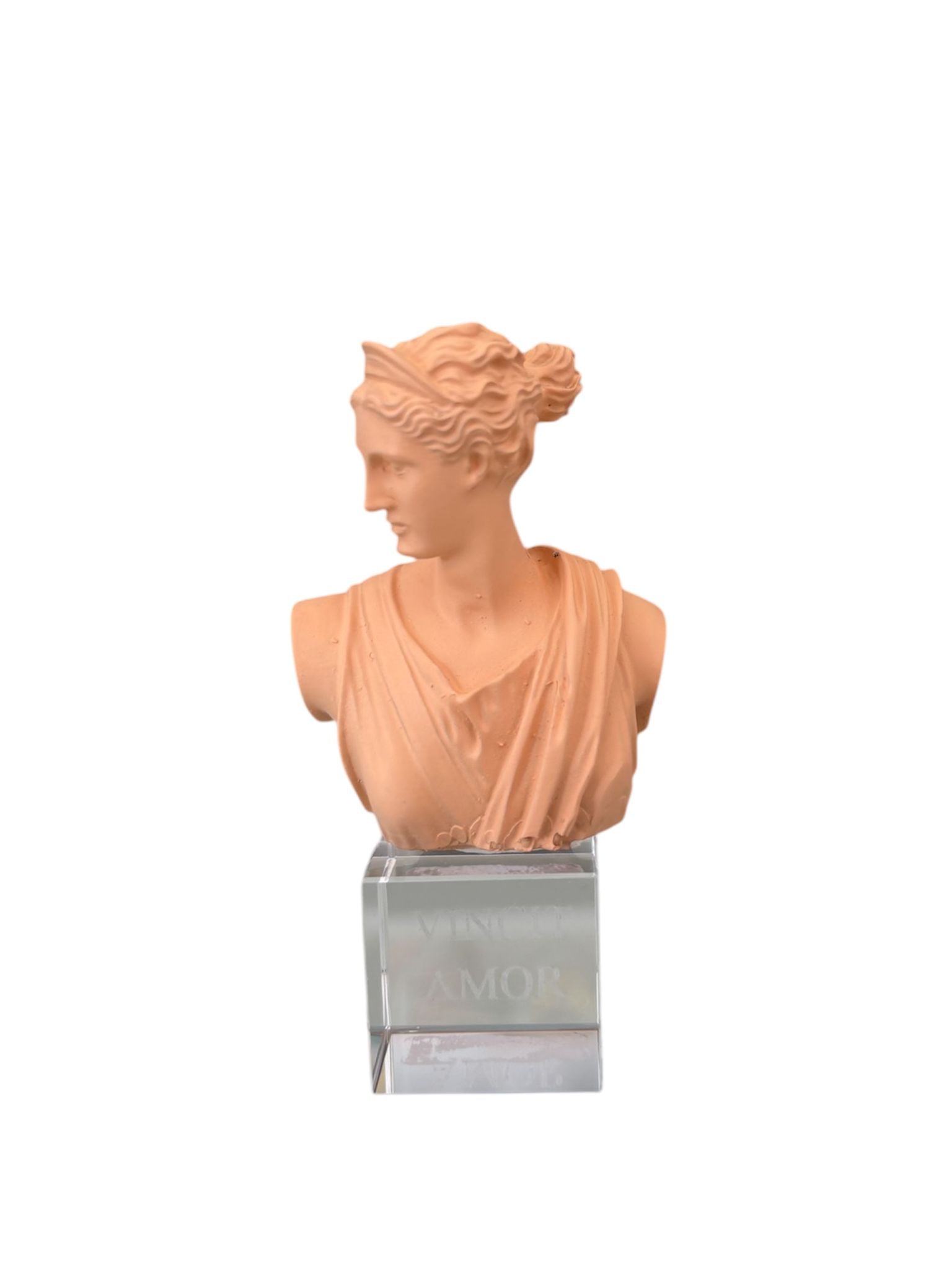 Statuetta di Artemide in Resina con Base in Vetro 6x11 h cm – Chiaraela