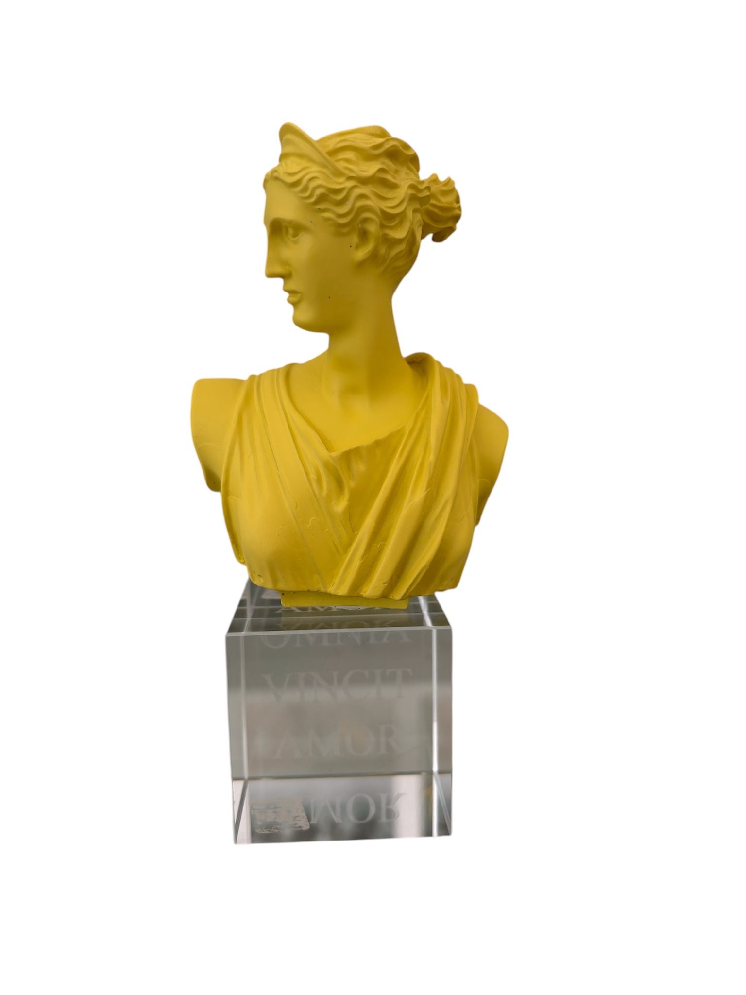 Statuetta di Artemide in Resina con Base in Vetro 8x15 h cm – Chiaraela