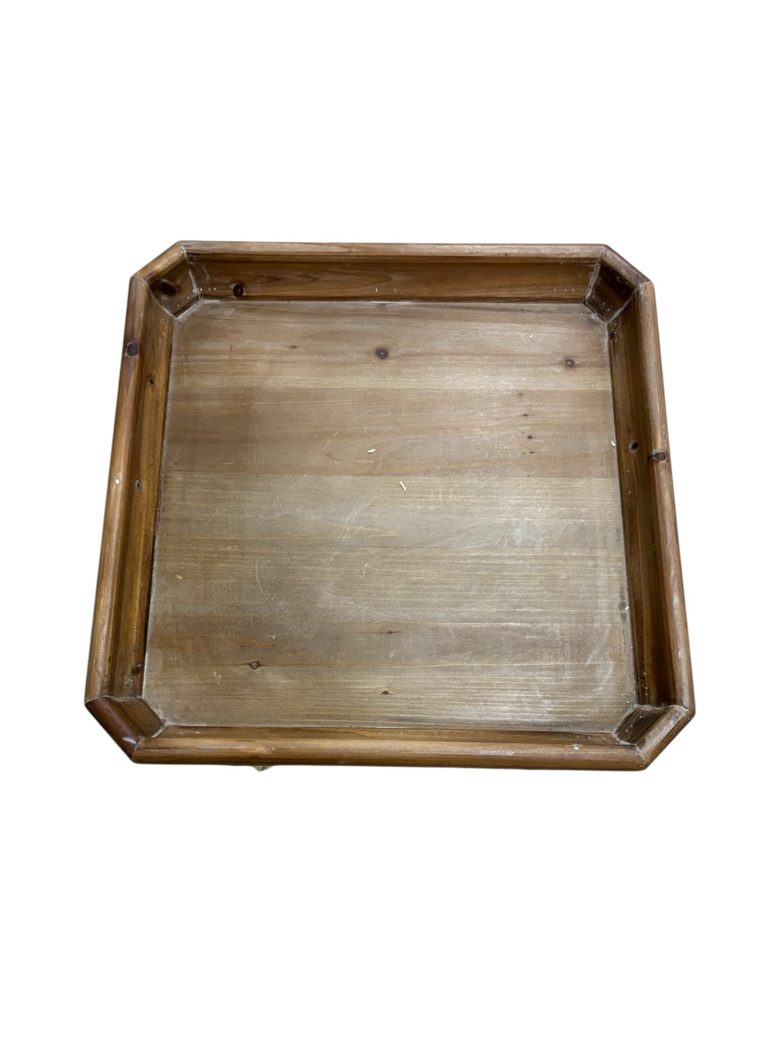 Tavolino in Stile Provenzale con Base Marrone Chiaro – In Art