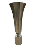 Vaso in Acciaio Indiano Argento – In Art