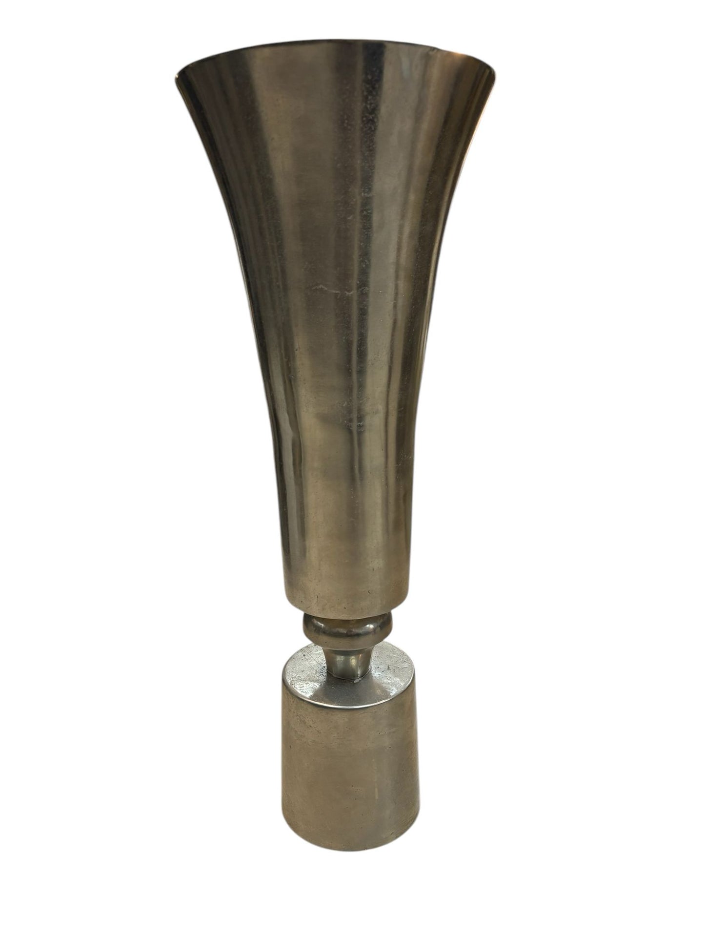 Vaso in Acciaio Indiano Argento – In Art